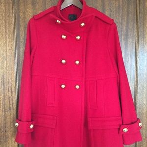 Victoria's Secret Royal Military Wool Coat